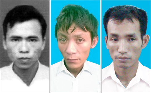 Trùm ma túy Sòng A Lâu cùng đồng bọn.