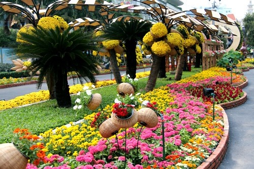 Duong Nguyen Hue se co trung tam ngam dieu khien anh sang hinh anh