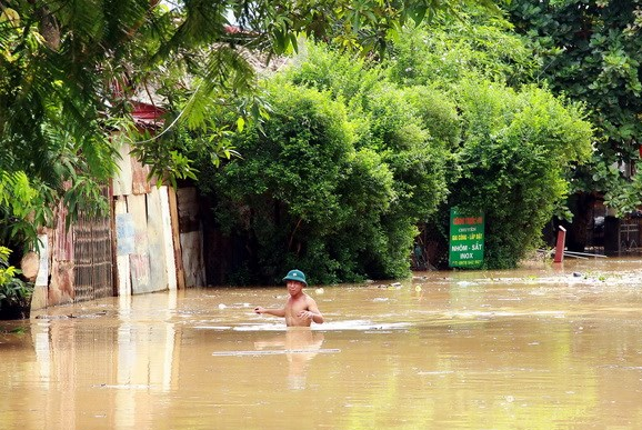 Thanh pho Ha Giang co nhieu diem ung ngap gan toi dau nguoi hinh anh