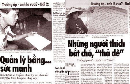 Cho ‘quan tham’ lam cong an ap hinh anh