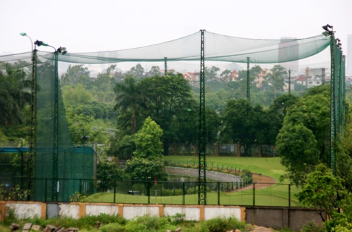 Khu giải trí có sân golf được một đại gia xây dựng cho riêng mình.