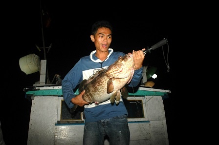 Thành quả của buổi câu đêm.