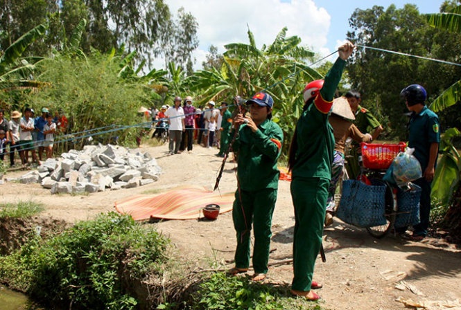 Hiện trường của vụ án chấn động nhân tâm.