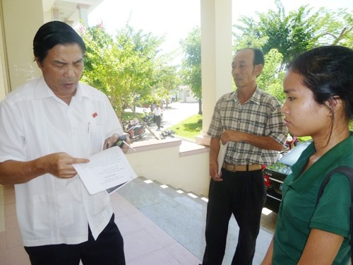 Ong Nguyen Ba Thanh khong the tiep xuc cu tri hinh anh