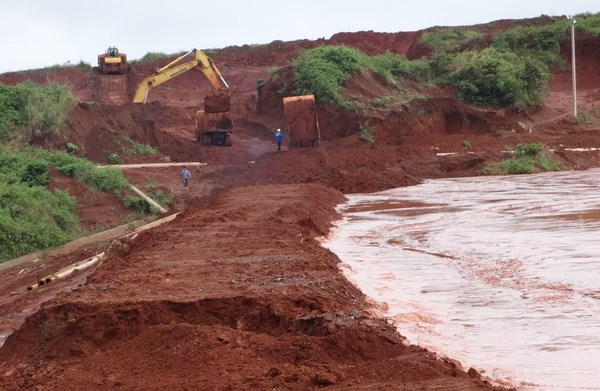 Bo Tai nguyen Moi truong len tieng ve vo ho chua thai quang hinh anh