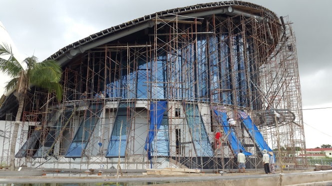 Cong trinh van hoa tram ty o Bac Lieu gio ra sao? hinh anh