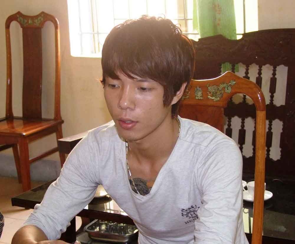 Đức tại cơ quan điều tra.