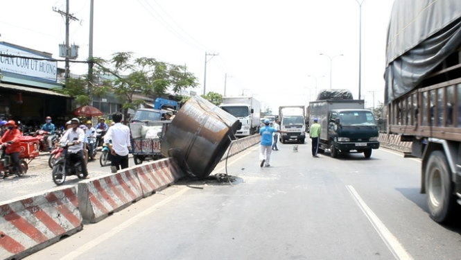 Hiện trường vụ việc.