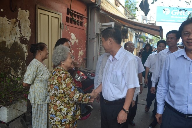 Lanh dao Da Nang hop dan lay y kien xoa khu o chuot hinh anh