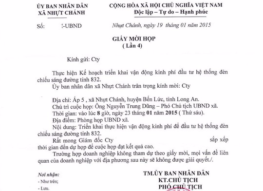 Doa doanh nghiep, pho chu tich xa bi ky luat hinh anh