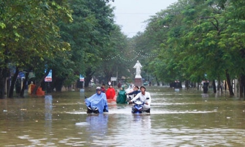 Yeu cau bao cao vu 'quan' an nhau khi dan chay lu hinh anh