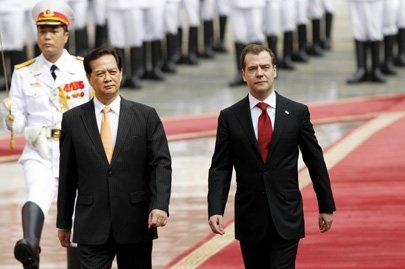 Ngay ban ron cua Thu tuong Nga o Ha Noi hinh anh