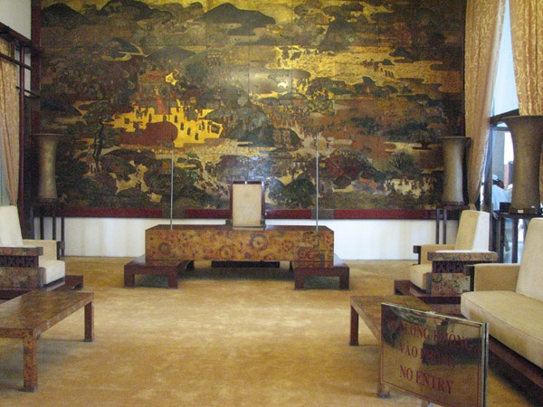 Các phòng trong Dinh Độc Lập.