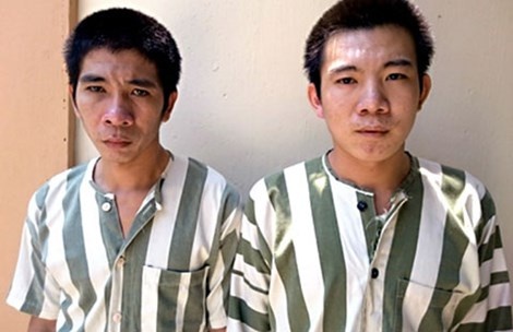 Hai nghi can Lý Thủ Sáng và Thằng Mộc Sáng.