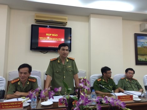 Cong an bac thong tin TP HCM dan dau ve so nguoi danh nhau hinh anh