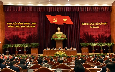 Trung uong thao luan cong tac nhan su hinh anh