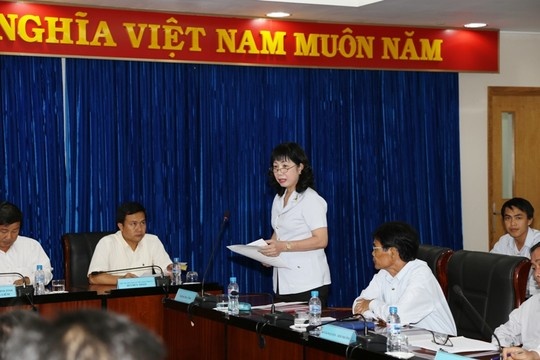 Bà Nguyễn Thị Tuyết Mai, Chánh Thanh tra tỉnh Bình Dương cho rằng đại diện Vĩnh Phát đã 