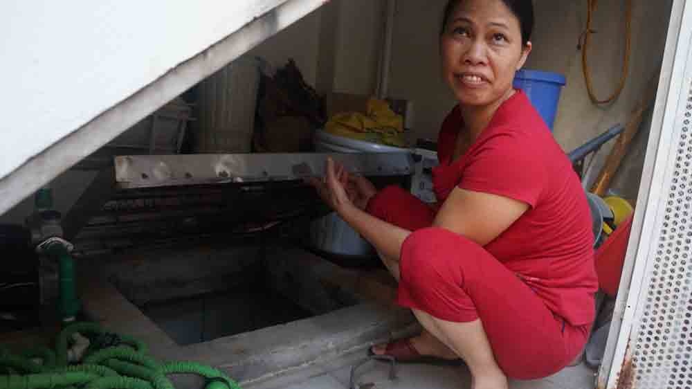 Khu do thi cao cap o Ha Noi mat nuoc suot ca thang hinh anh