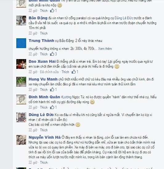 Nhiều ý kiến cho rằng đi thẳng mà phải xi-nhan trái là hoàn toàn vô lý, tuy nhiên cũng có nhiều ý kiến khác tán thành việc tuy đi thẳng nhưng nhập làn để rẽ trái hoặc đi thẳng đều phải xi-nhan trái.