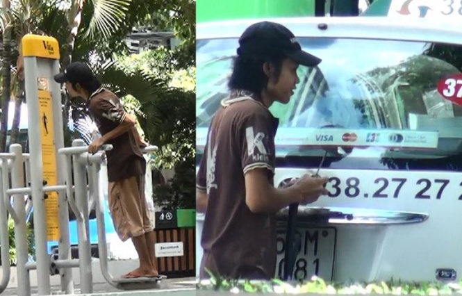 Lat tay chieu 'vat' phu tung oto hinh anh