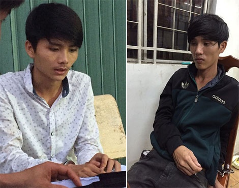CSGT Trung Luong bat 2 ke giet nguoi cuop xe SH hinh anh