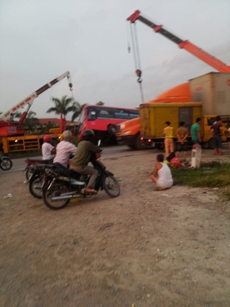 Hiện trường vụ việc.