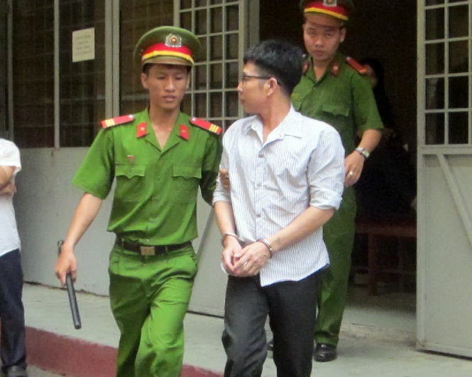 Bị cáo Nguyễn Phú Hòa nhận án 8 năm tù.