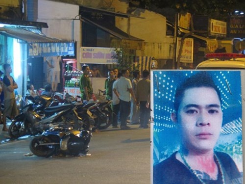 Hiện trường Nguyễn Quang Phương sát hại một người chỉ vì va chạm giao thông nhỏ nhặt trên đường