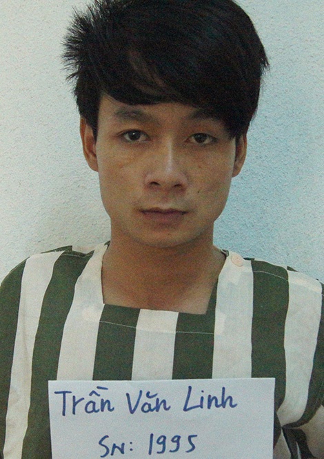 Trần Văn Linh tại cơ quan điều tra.