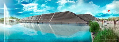 Phối cảnh góc Bảo tàng Lịch sử quốc gia - Ảnh: baotanglichsu.vn.