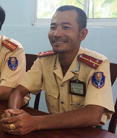 Thượng úy Trương Tấn Thương.