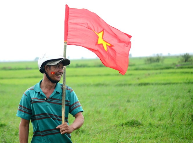 Nguoi dan Campuchia ke ve cot moc 203 va dat Go Chua hinh anh