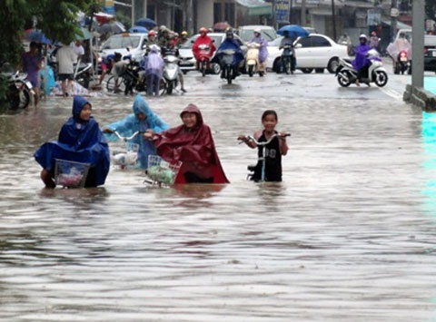 Hai nguoi thiet mang vi mua, lu tai Lang Son hinh anh