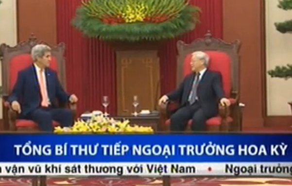 Tong bi thu Nguyen Phu Trong tiep Ngoai truong Hoa Ky hinh anh