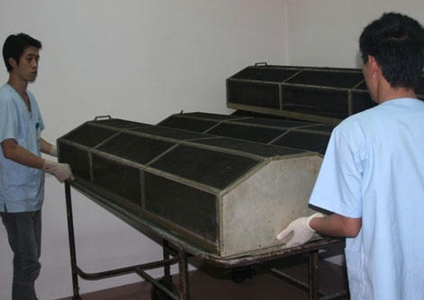 Ngoài 8 tiếng ngủ, họ sống cùng xác chết nhiều hơn với gia đình, người thân.