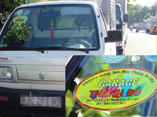 Nhieu xe tai van luu thong voi 'bua ho menh' hinh anh