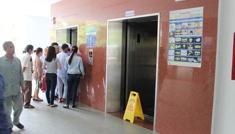 Cu ong gay chan vi thang may benh vien roi tu do hinh anh