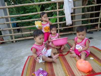 Cuộc sống của gia đình rất khó khăn.