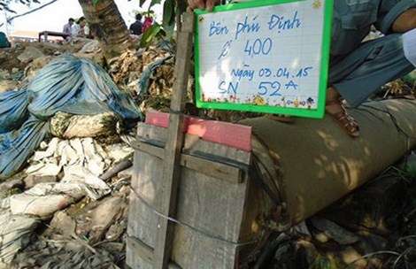 Những điểm ngăn triều bị lấy mất van. 