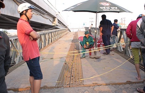 Tim thay thi the co gai roi xuong cau tam hinh anh