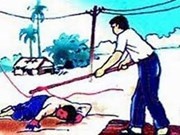 Chet tham khi mac day phoi quan ao hinh anh