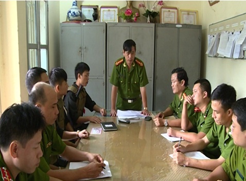 Triển khai kế hoạch phá án.