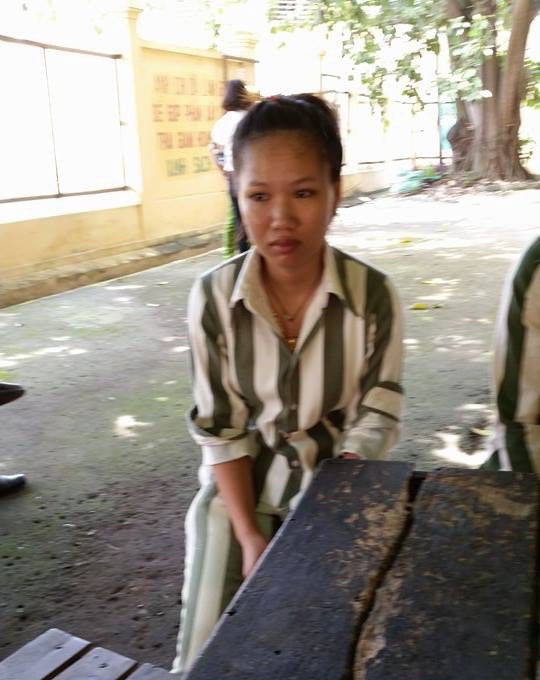 Phạm nhân Nguyễn Thị Yến.