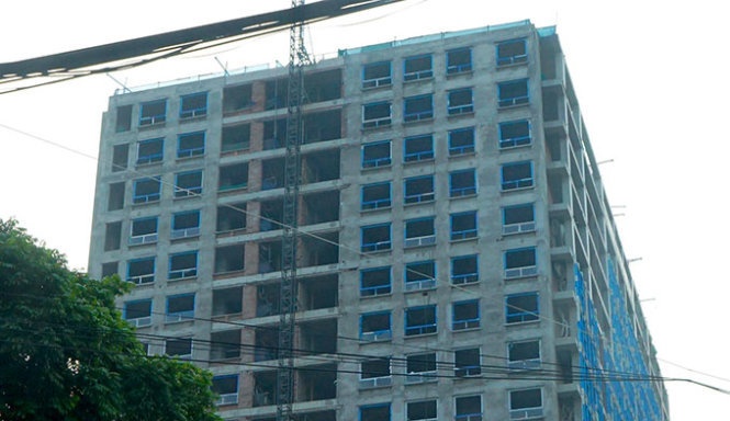 Tòa nhà 8B Lê Trực, Hà Nội. 