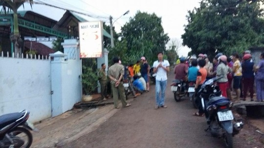 Nhà nghỉ 35 nơi ông Tr. tử vong.