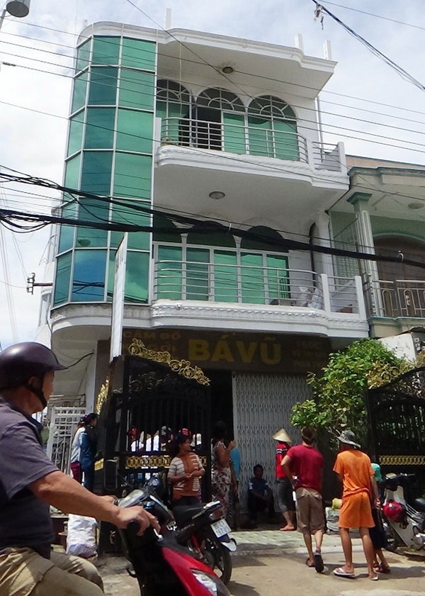 Căn nhà nơi xảy ra vụ việc.