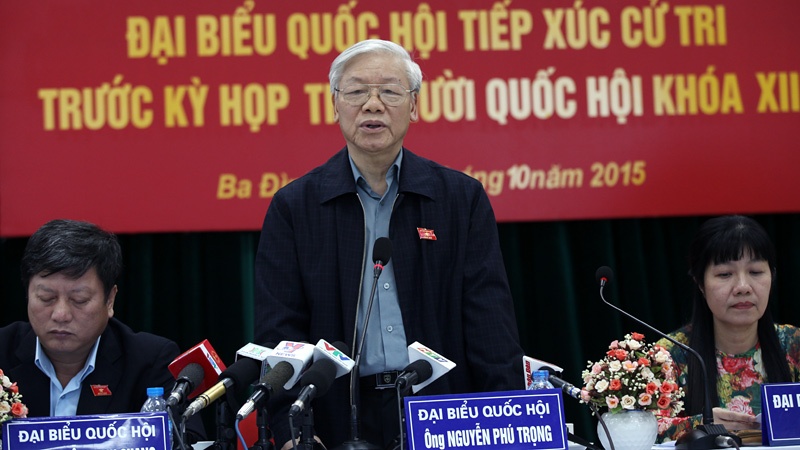 Tong bi thu: Doi moi phai dung quy dao hinh anh