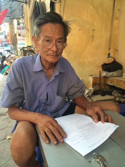  Ông Tiến cho rằng con mình bị kết án oan.