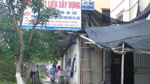 Khuôn viên Dự án nhà ở Quốc hội cũng bị lấn chiếm.