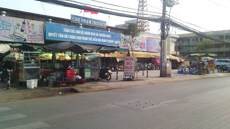 Chợ Phạm Thế Hiển - nơi tung hoành một thưở của tướng cướp máu lạnh.